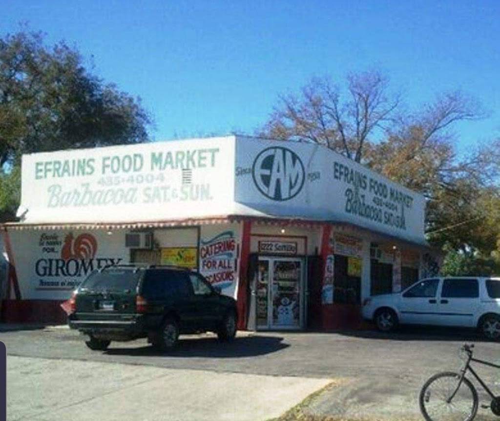 Efrains Food Market | restaurant | 1222 Saltillo St, San Antonio, TX 78207, USA | 2104354004 OR +1 210-435-4004