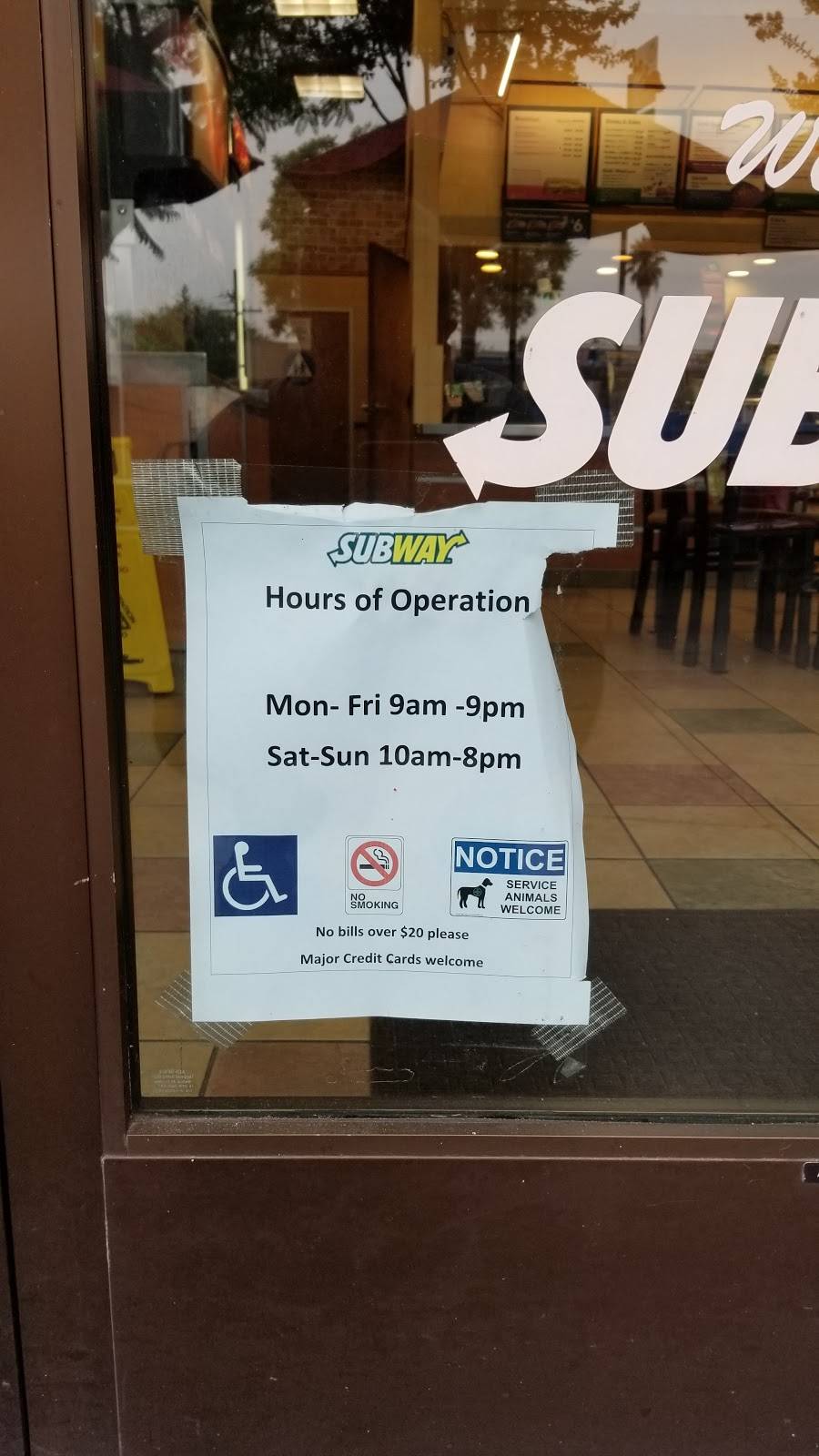 Subway Restaurants | restaurant | 249 D N Glendale Ave, Glendale, CA 91206, USA | 8185499022 OR +1 818-549-9022