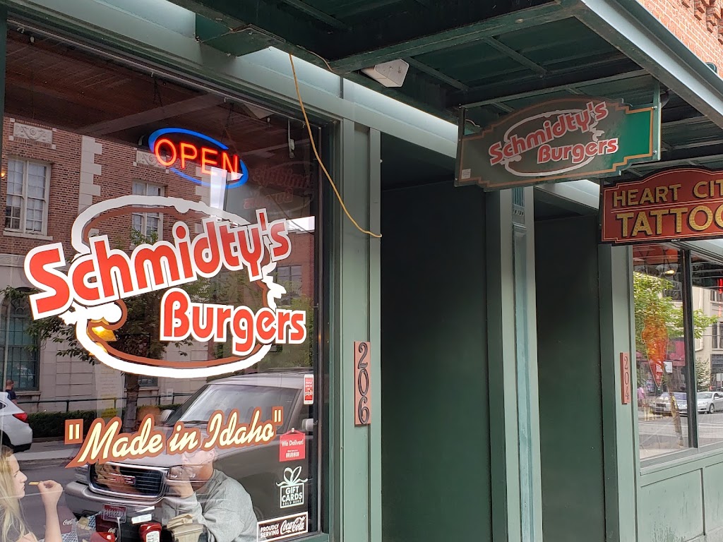 Schmidtys Burgers | restaurant | 1524 E Sherman Ave, Coeur dAlene, ID 83814, USA | 2082924545 OR +1 208-292-4545