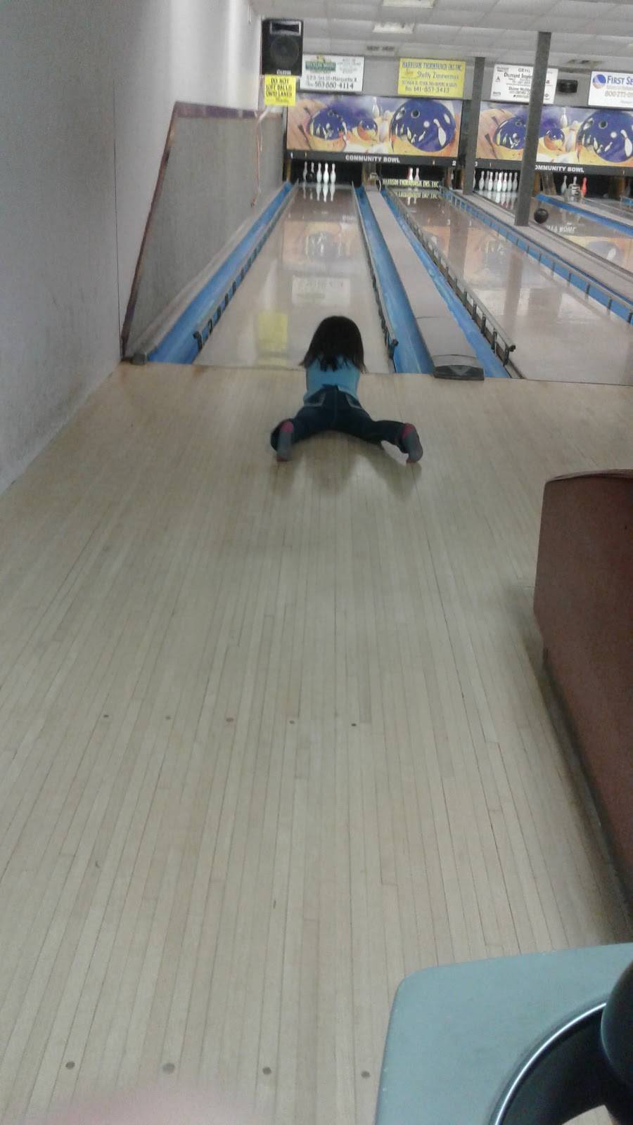 Community Bowl Bar and Grill | restaurant | 518 Main St, Dumont, IA 50625, USA | 6418573787 OR +1 641-857-3787