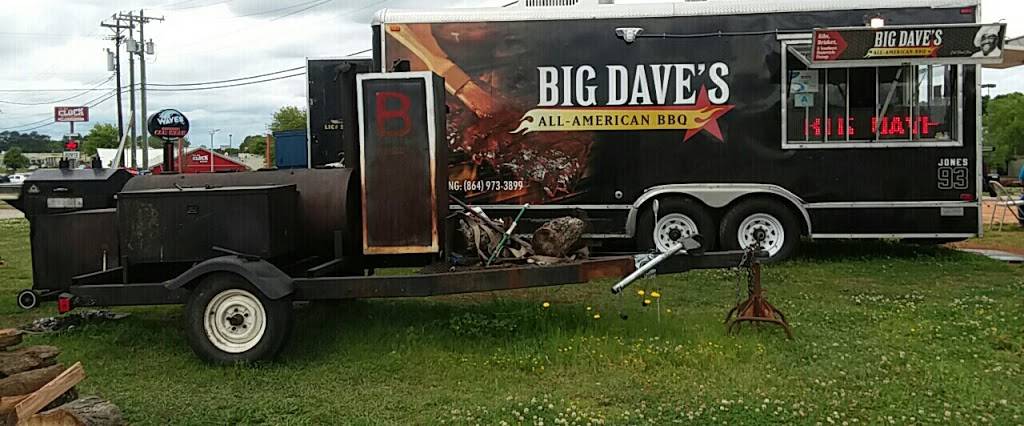 Big Daves All-American BBQ | restaurant | 11201 Anderson Rd, Greenville, SC 29611, USA | 8649733899 OR +1 864-973-3899