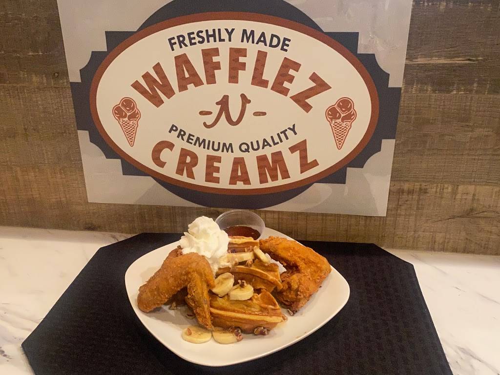 Wafflez N Creamz-Veterans Location | restaurant | 12100 Veterans Memorial Dr Ste F, Houston, TX 77067, USA | 8322861329 OR +1 832-286-1329