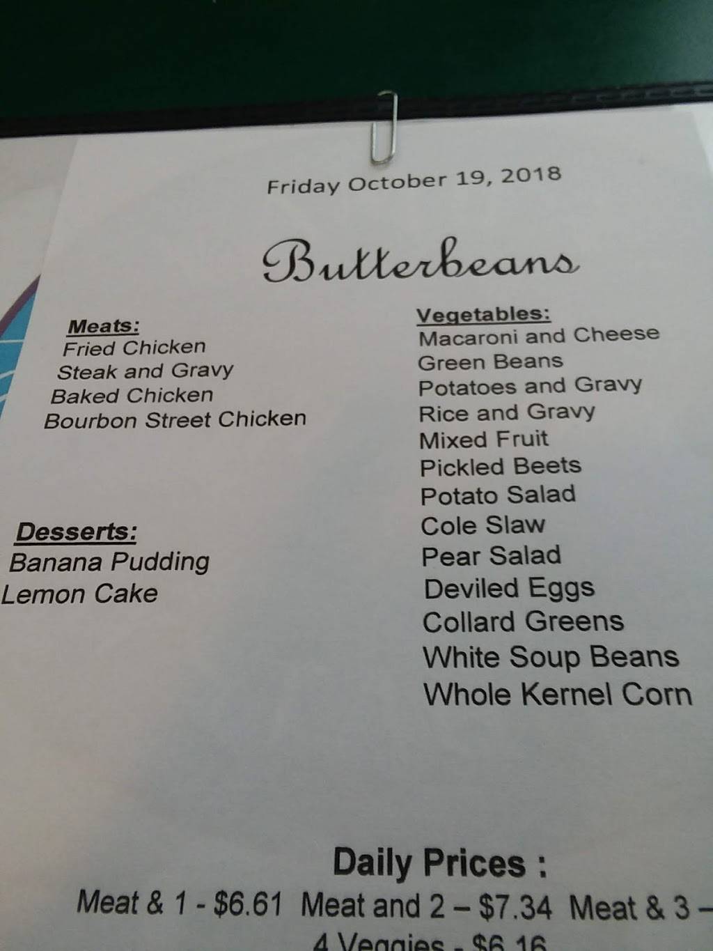 Butterbeans of Easley | restaurant | 302 E A Ave, Easley, SC 29640, USA | 8648103745 OR +1 864-810-3745