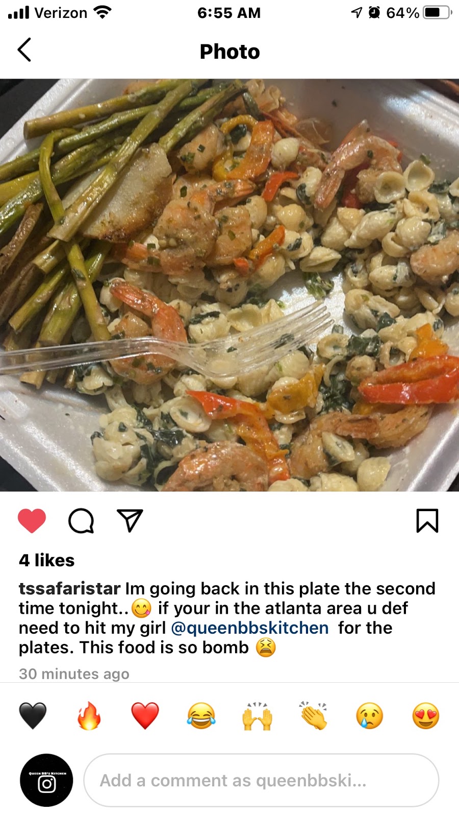 Queen BBs Kitchen | restaurant | 22 S Eugenia Pl NW, Atlanta, GA 30318, USA | 7707337350 OR +1 770-733-7350