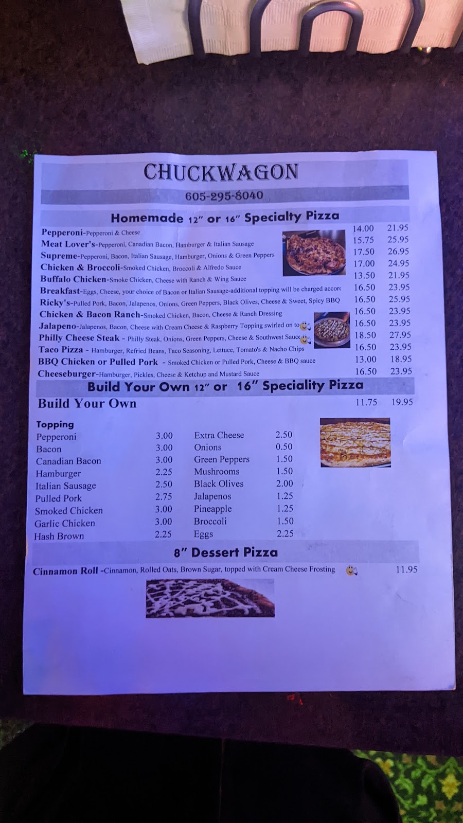 The Chuckwagon | restaurant | 112 Deadwood St, Fort Pierre, SD 57532, USA | 6052958040 OR +1 605-295-8040