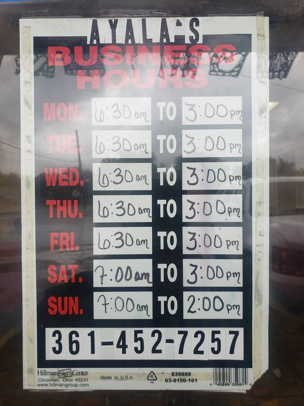 Ayala’s Mexican Restaurant | restaurant | 3122 Baldwin Blvd, Corpus Christi, TX 78405, USA | 3614527257 OR +1 361-452-7257