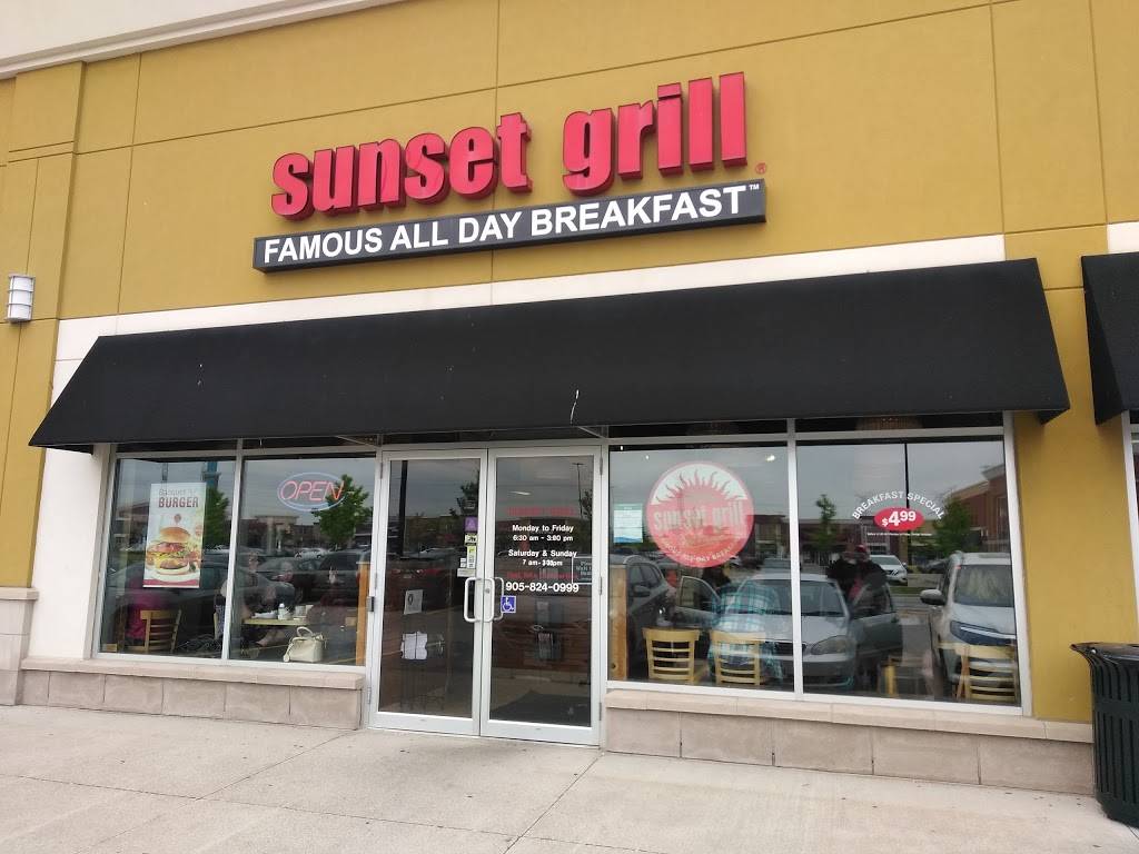 Sunset Grill | restaurant | 3021 Argentia Rd Unit 3, Mississauga, ON L5N 8P7, Canada | 9058240999 OR +1 905-824-0999