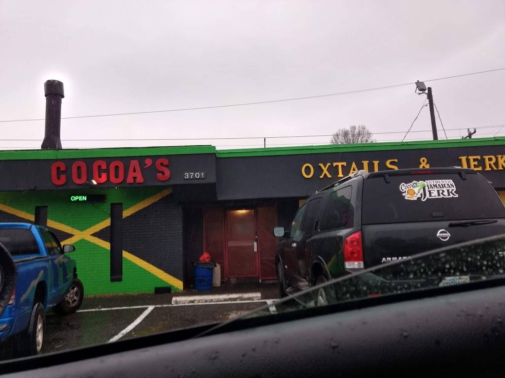 Cocoas Oxtails & Jerk | restaurant | 3701 Statesville Ave, Charlotte, NC 28206, USA | 9809496917 OR +1 980-949-6917