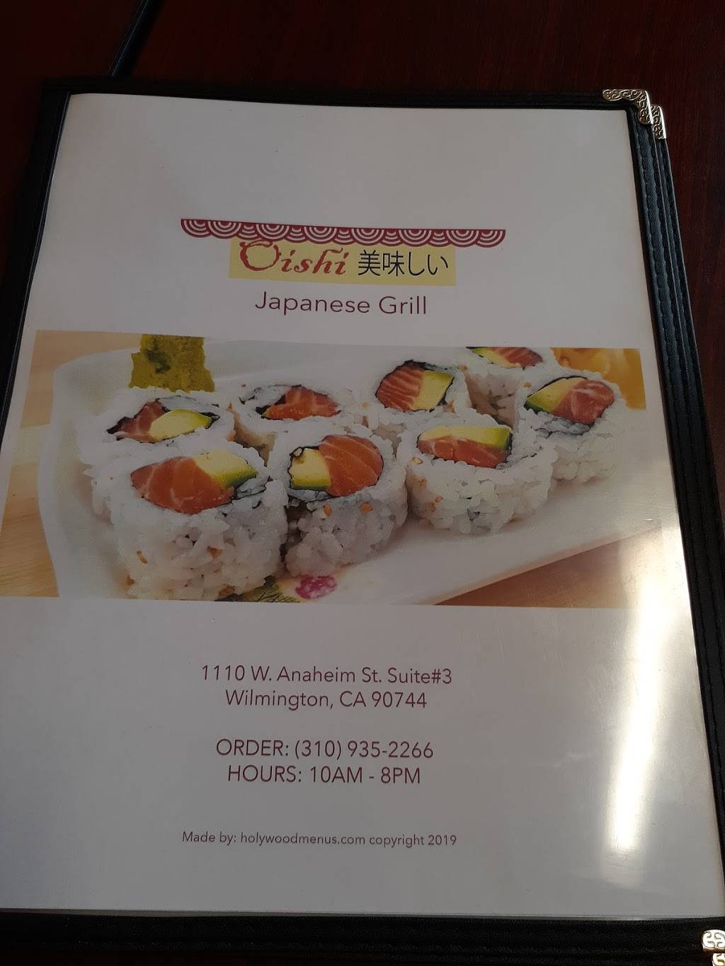 Oishi Grill | restaurant | 1110 W Anaheim St Suite #3, Wilmington, CA 90744, USA | 3109352266 OR +1 310-935-2266