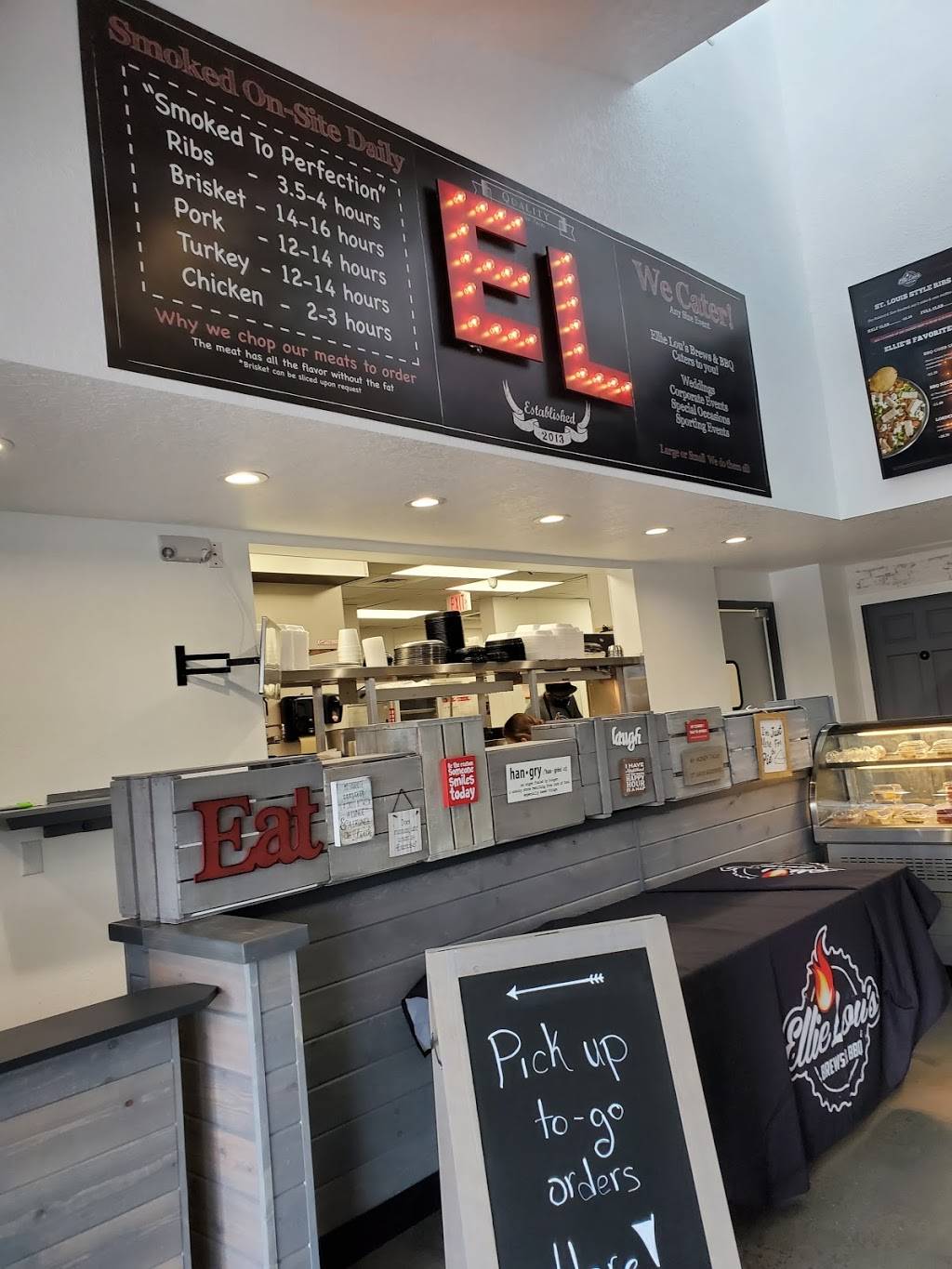 Ellie Lous Brews & BBQ | restaurant | 1391 Citrus Tower Blvd, Clermont, FL 34711, USA | 3527086095 OR +1 352-708-6095