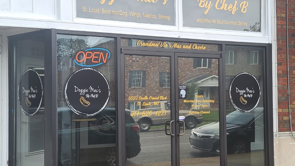 Doggie Macs by Chef B | restaurant | 5622 S Grand Blvd, St. Louis, MO 63111, USA | 3146264221 OR +1 314-626-4221