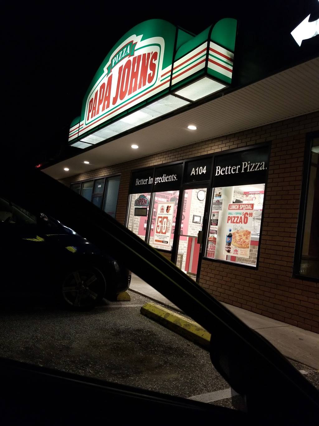 Papa Johns Pizza | restaurant | 529 S Camp Meade Rd, Linthicum Heights, MD 21090, USA | 4106842777 OR +1 410-684-2777