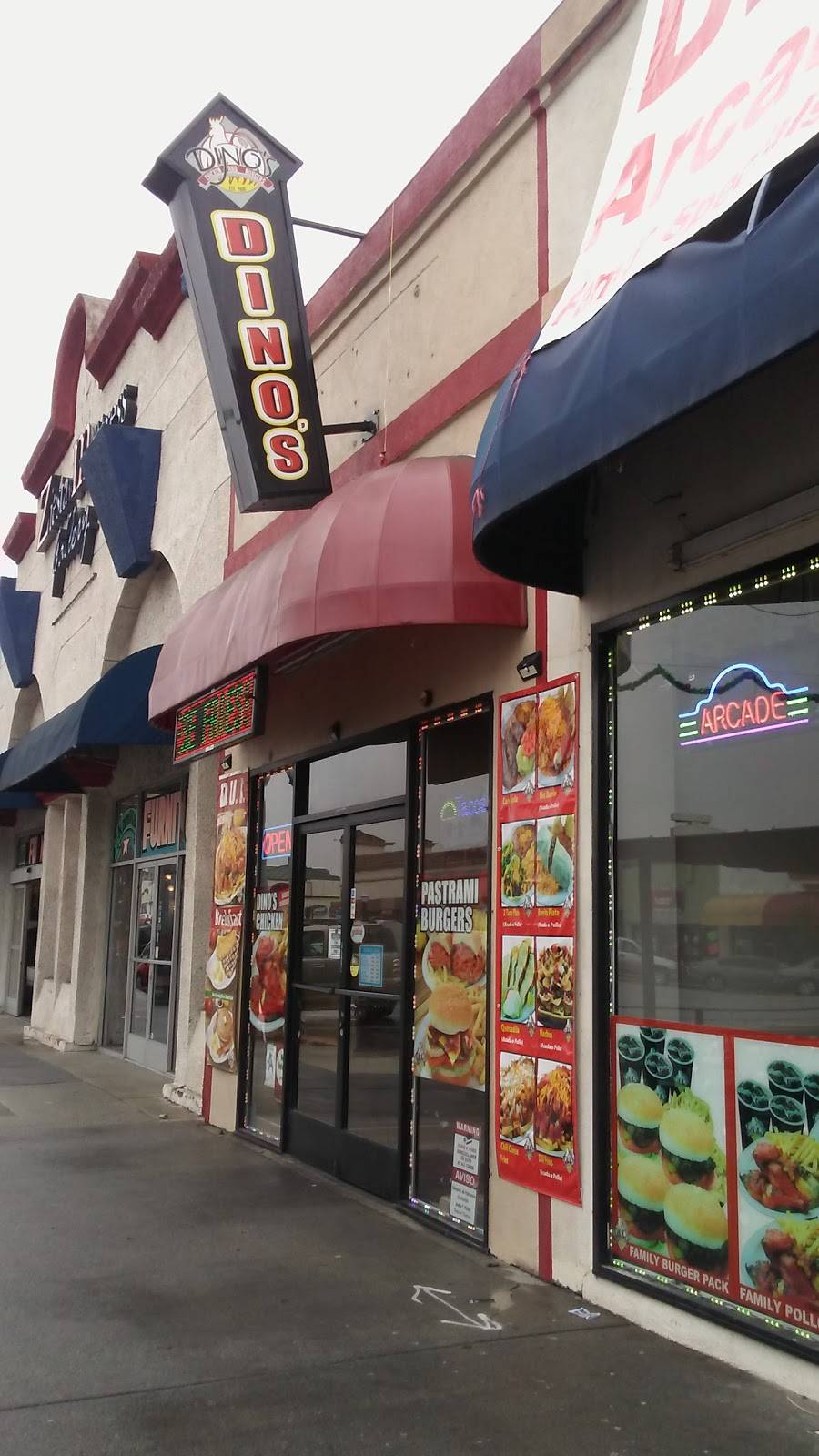 Dinos Chicken & Burgers | restaurant | 6135 Pacific Blvd, Huntington Park, CA 90255, USA | 3235854444 OR +1 323-585-4444