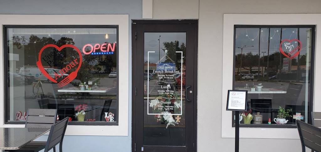 Une part d’amour | restaurant | 2475 McMullen Booth Rd, Clearwater, FL 33759, USA | 7277543439 OR +1 727-754-3439