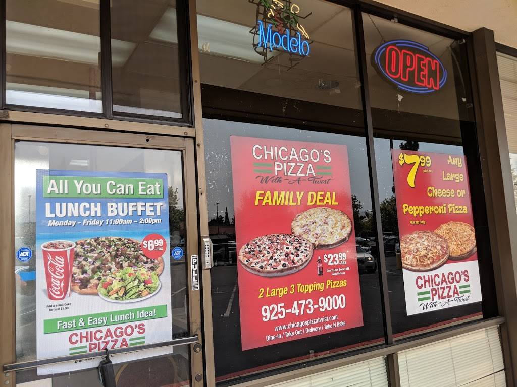 Chicagos Pizza With A Twist | meal delivery | 2961 Railroad Ave, Pittsburg, CA 94565, USA | 9254739000 OR +1 925-473-9000