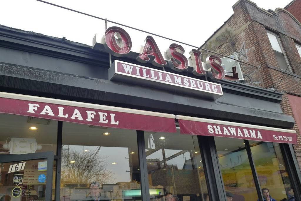 Oasis | restaurant | 168 Bedford Ave, Brooklyn, NY 11249, USA | 7183894680 OR +1 718-389-4680