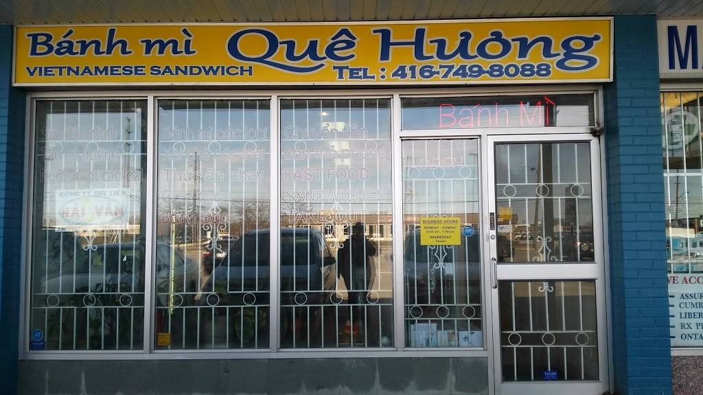 Banh Mi Que Huong | restaurant | 2437 Finch Ave W, North York, ON M9M 2E7, Canada | 4167498088 OR +1 416-749-8088