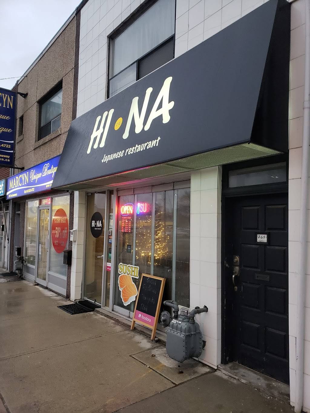 Hina Sushi | restaurant | 769 The Queensway, Etobicoke, ON M8Z 1N1, Canada | 6473506555 OR +1 647-350-6555