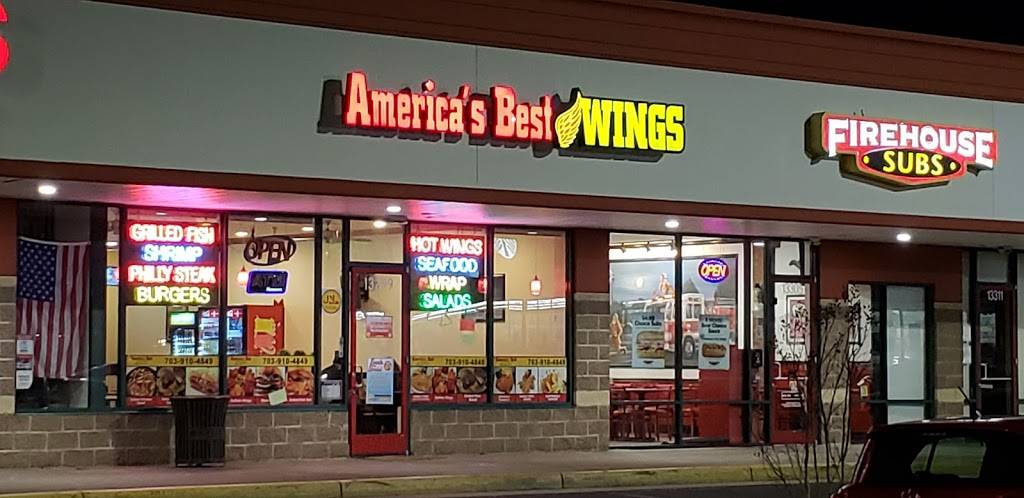 Americas Best Wings | restaurant | 13299 Worth Ave, Woodbridge, VA 22192, USA | 7039104849 OR +1 703-910-4849