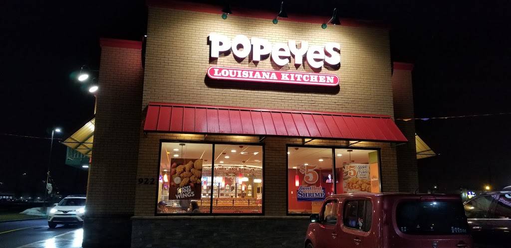 Popeyes Louisiana Kitchen | restaurant | 922 Indianapolis Blvd, Hammond, IN 46320, USA | 2194070177 OR +1 219-407-0177