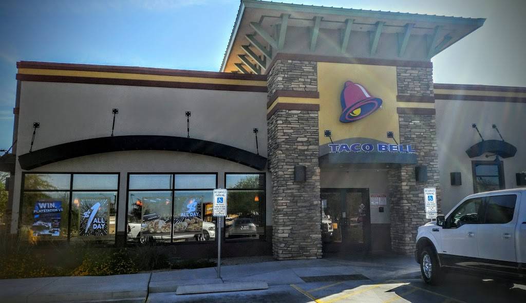 Taco Bell | meal takeaway | 1740 N. Pebble Creek PA, Goodyear, AZ 85395, USA | 6235362907 OR +1 623-536-2907