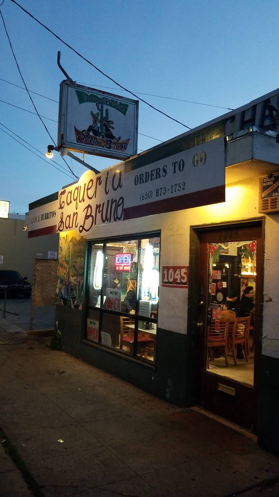 Taqueria San Bruno | restaurant | 1045 San Mateo Ave, San Bruno, CA 94066, USA | 6508731752 OR +1 650-873-1752