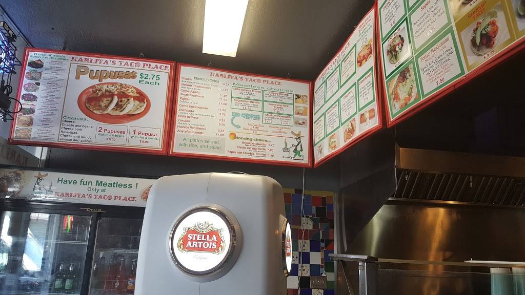 Karlitas Taco Place | restaurant | 512 Woodside Rd, Redwood City, CA 94061, USA | 6503648612 OR +1 650-364-8612