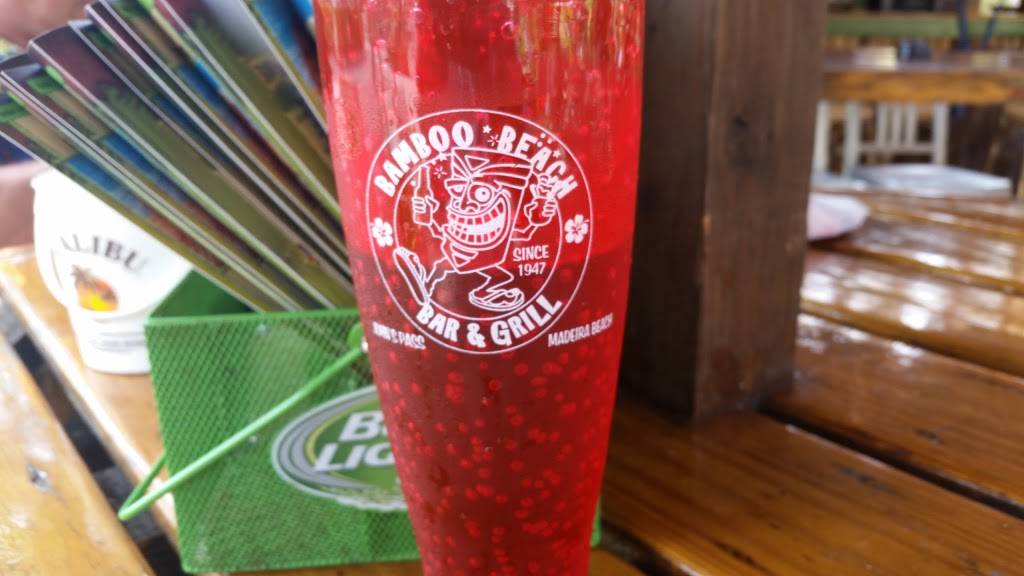 Bamboo Beach Bar | restaurant | 13025 Village Blvd, Madeira Beach, FL 33708, USA | 7273985401 OR +1 727-398-5401