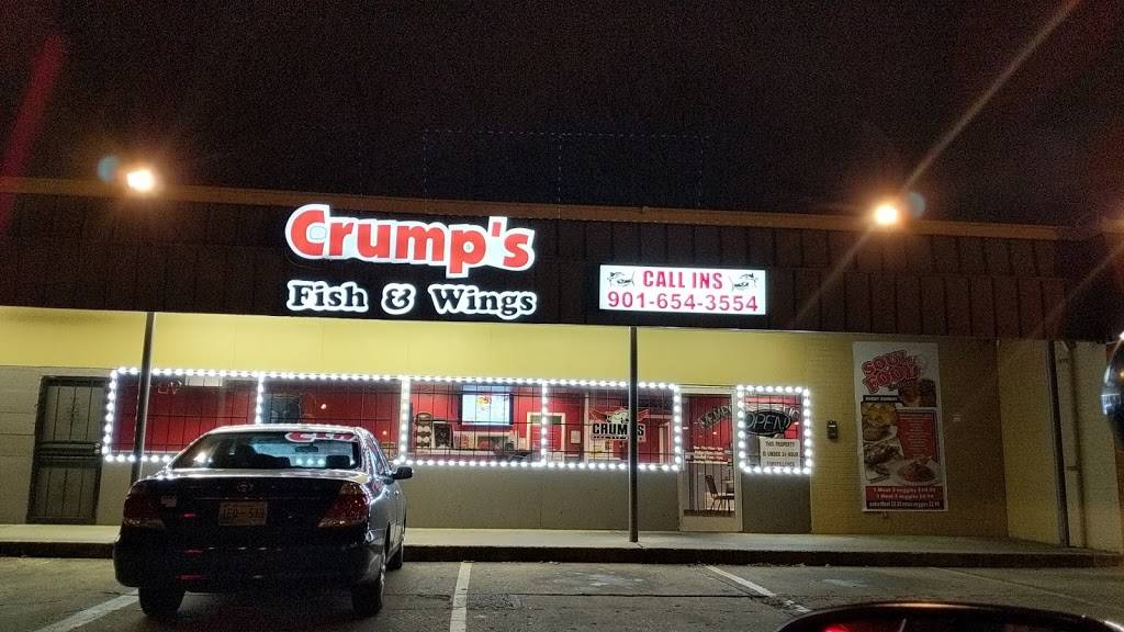 Crumps Fish & Wings | restaurant | 3112 S Mendenhall Rd, Memphis, TN 38115, USA | 9016543554 OR +1 901-654-3554