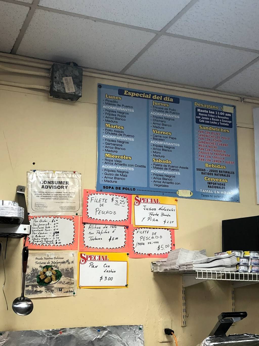 Cubita Linda Cafeteria & Deli | restaurant | 5962 W 16th Ave, Hialeah, FL 33012, USA | 3058257785 OR +1 305-825-7785