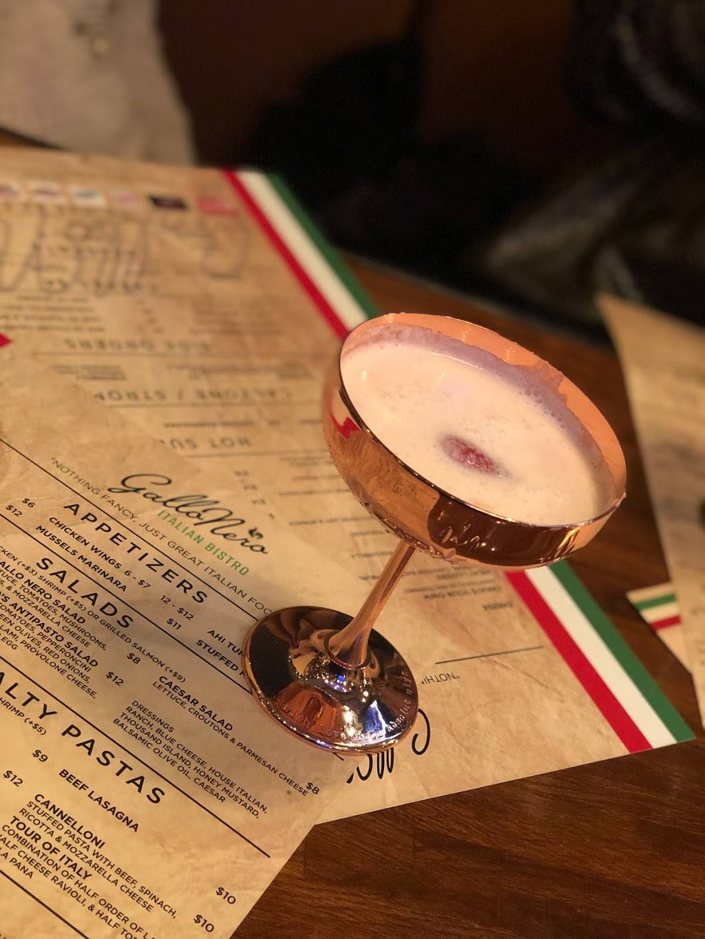 Gallo Nero Italian Bistro | restaurant | 1905 Greenville Ave, Dallas, TX 75206, USA | 9725980800 OR +1 972-598-0800