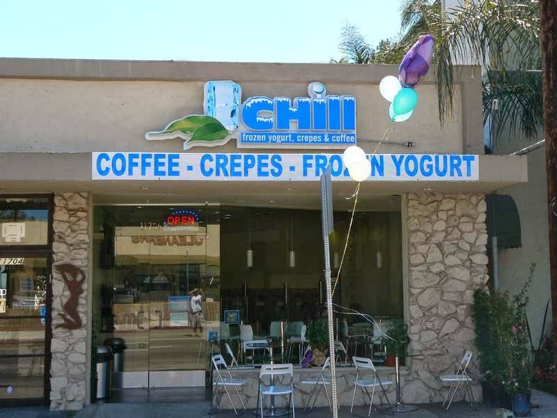 Chill Frozen Yogurt, Crepes and Coffee | cafe | 11706 Moorpark St, Studio City, CA 91604, USA | 8187620041 OR +1 818-762-0041