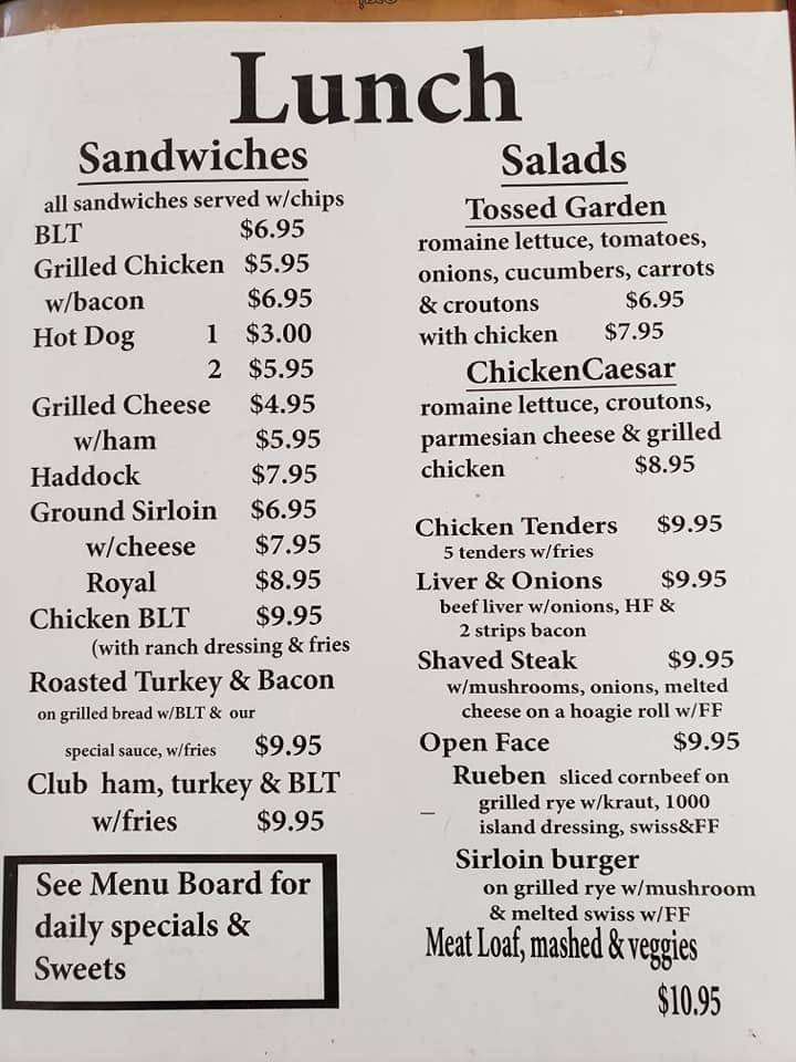 The Hot Spot Diner | restaurant | 277 Bath Rd, Wiscasset, ME 04578, USA | 2078825530 OR +1 207-882-5530