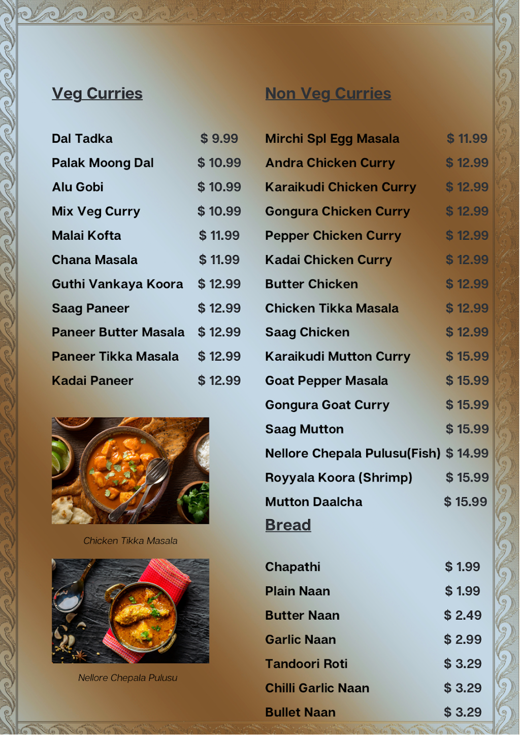 Mirchi Indian Cuisine | restaurant | 12255 Teel Pkwy #460, Frisco, TX 75033, USA | 2144077858 OR +1 214-407-7858