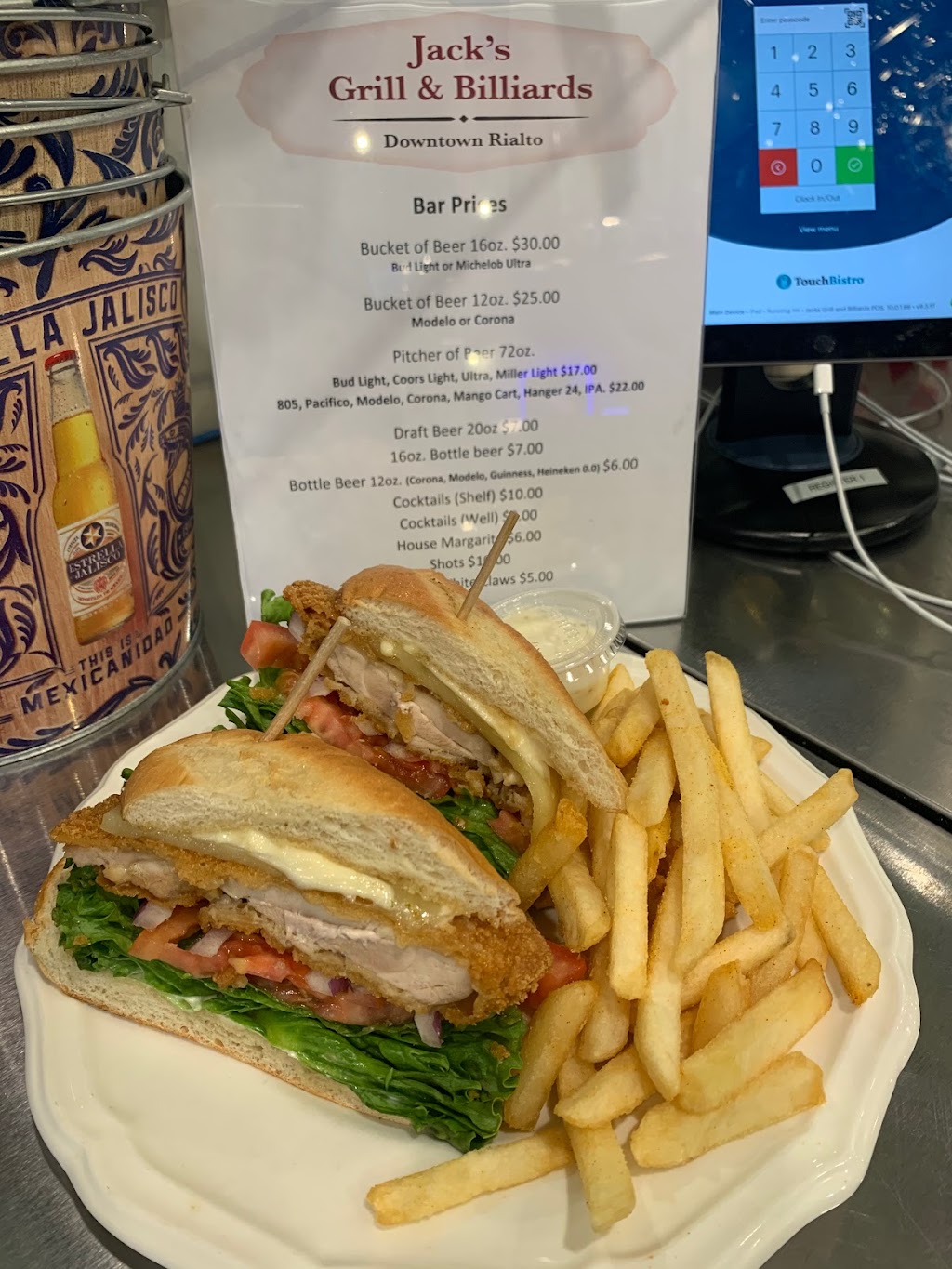 Jacks Grill and Billiards Inc. | restaurant | 148 S Riverside Ave, Rialto, CA 92376, USA | 9094405730 OR +1 909-440-5730