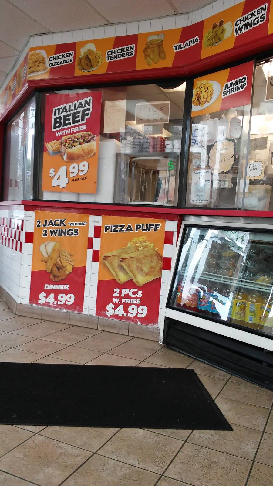 Mr J Fish & Chicken | restaurant | 7601 S Halsted St, Chicago, IL 60620, USA | 7738468455 OR +1 773-846-8455