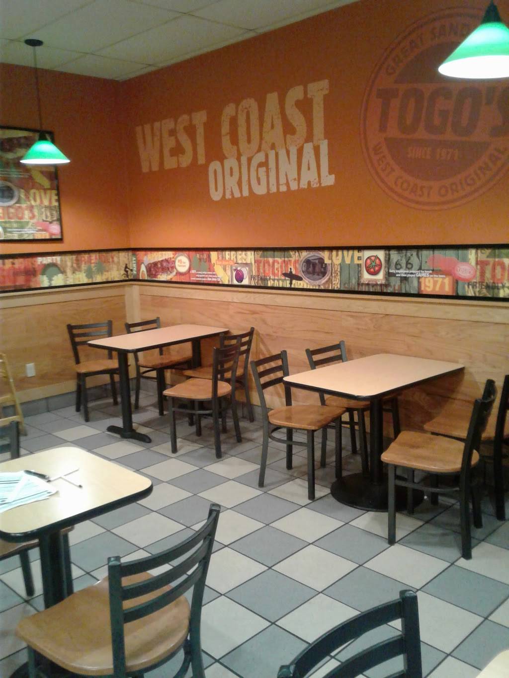 TOGOS Sandwiches | meal takeaway | 21190 Hesperian Blvd, Hayward, CA 94541, USA | 5108872770 OR +1 510-887-2770