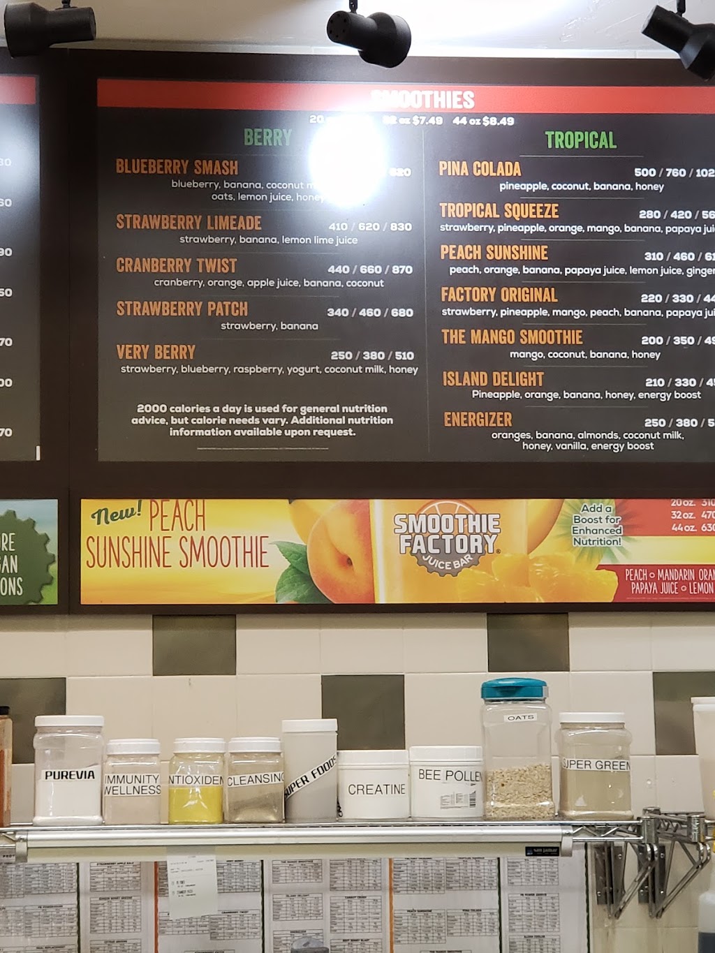 Smoothie Factory | cafe | 8702 S Polk St, Dallas, TX 75232, USA | 9722283202 OR +1 972-228-3202