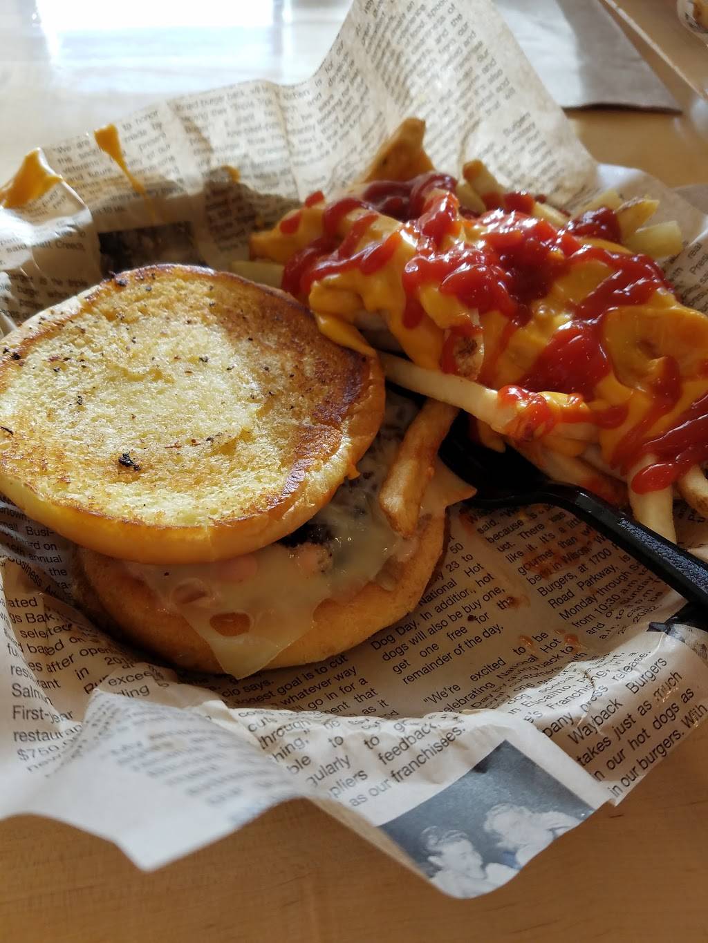 Wayback Burgers | restaurant | 4041 PA-309, Schnecksville, PA 18078, USA | 6107603163 OR +1 610-760-3163