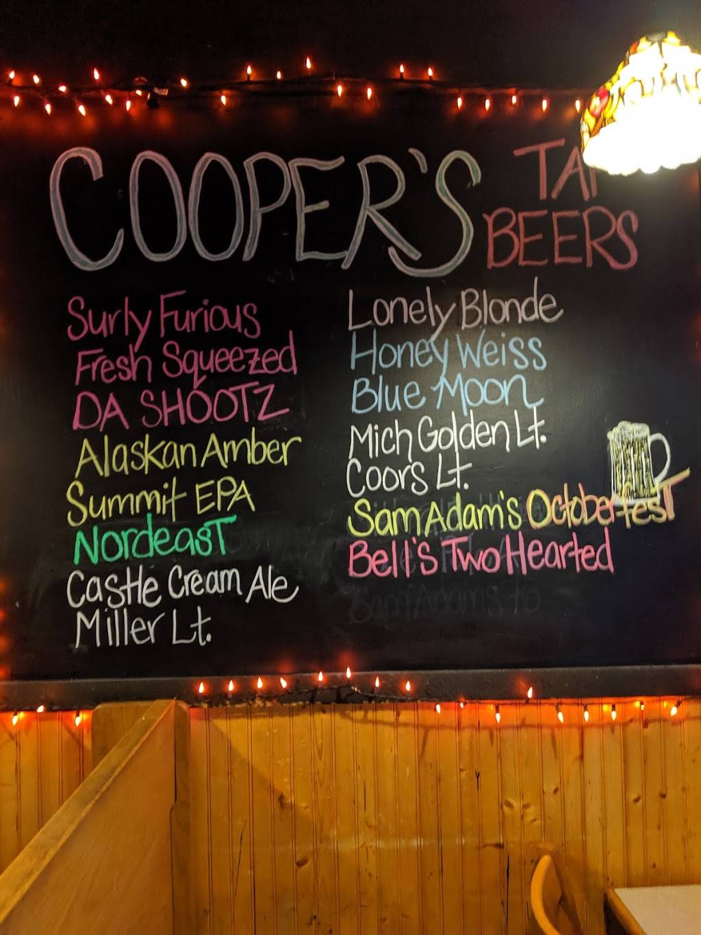 Coopers Tap House | restaurant | 4185 S Robert Trail, Eagan, MN 55123, USA | 6512727846 OR +1 651-272-7846