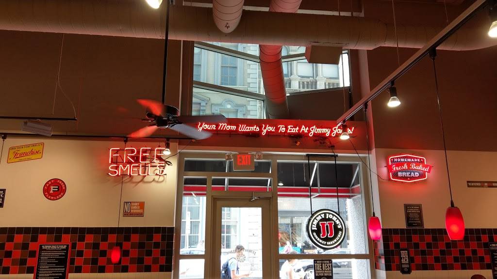 Jimmy Johns | meal delivery | 424 Church St ste 102-104, Nashville, TN 37219, USA | 6154016015 OR +1 615-401-6015
