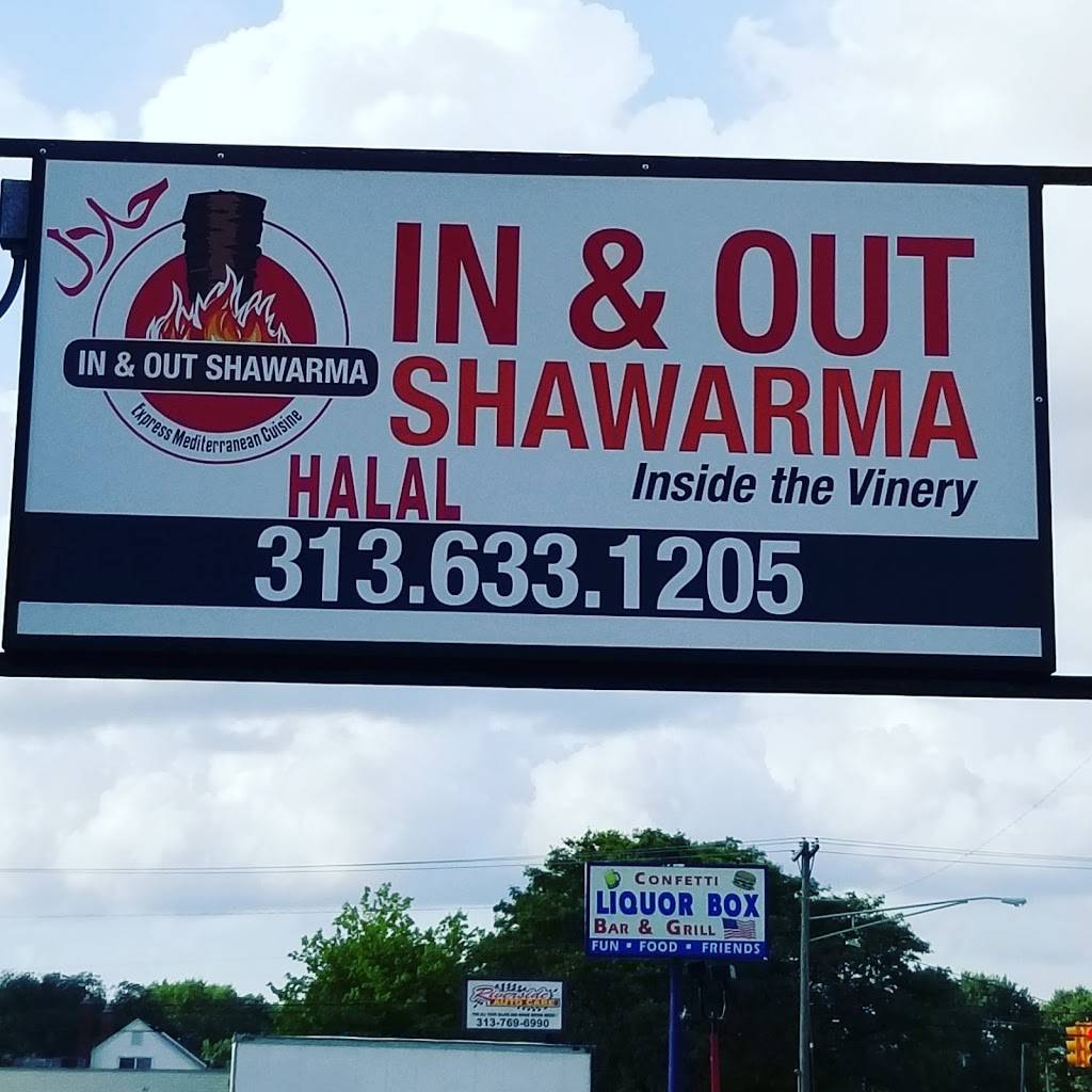 In & Out Shawarma | restaurant | 3976 Pelham St, Dearborn Heights, MI 48125, USA | 3136331205 OR +1 313-633-1205