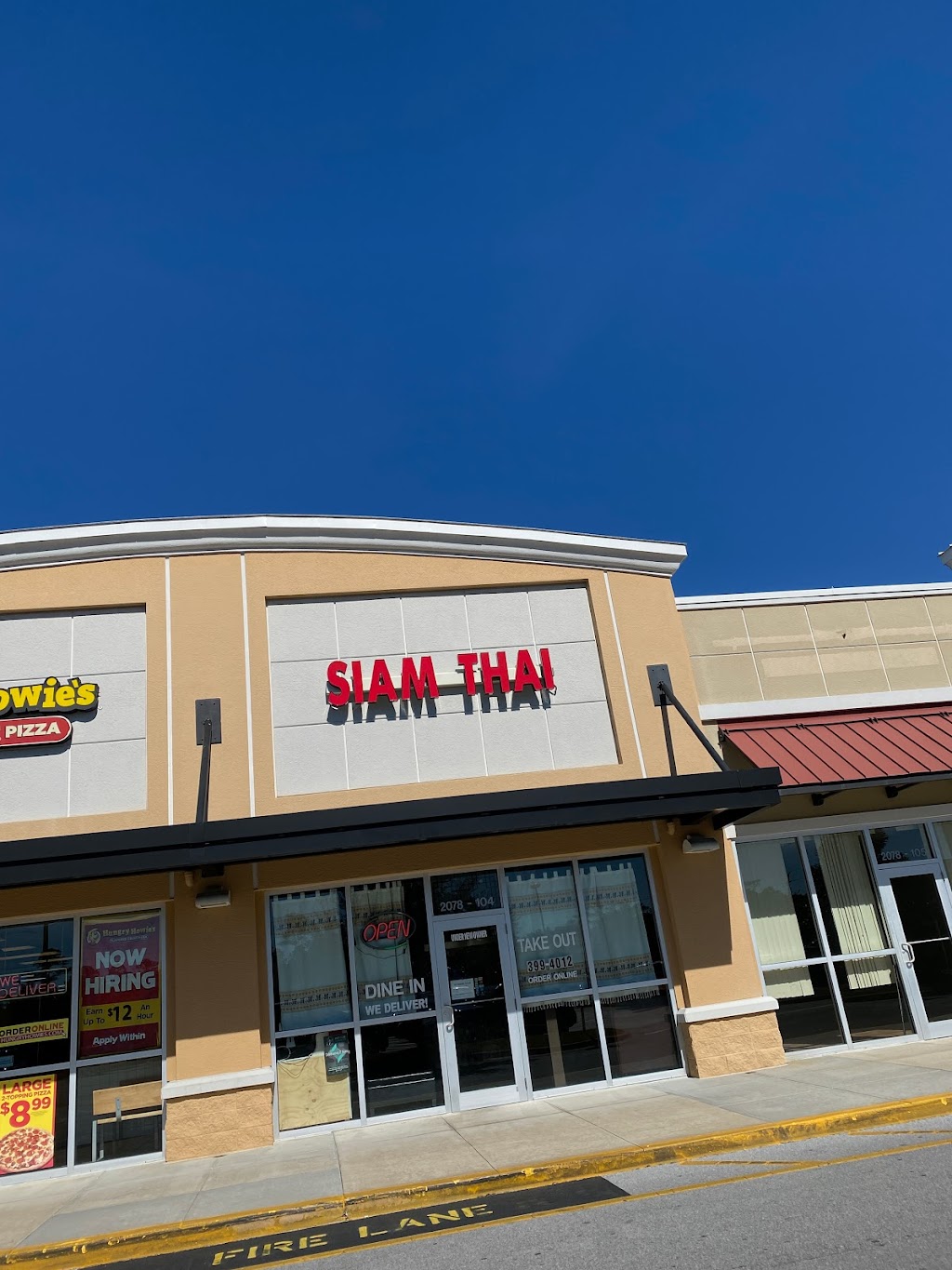 Siam Thai | restaurant | 2078 US-98 W unit 104, Santa Rosa Beach, FL 32459, USA | 8503994012 OR +1 850-399-4012