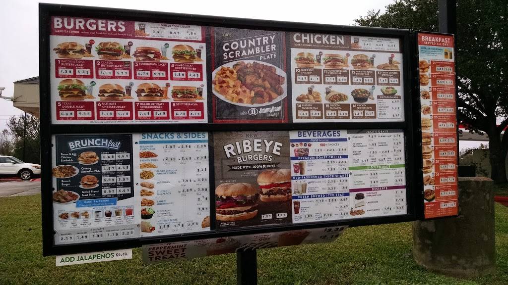 Jack in the Box | restaurant | 13620 Hwy 6, Santa Fe, TX 77517, USA | 4099255023 OR +1 409-925-5023