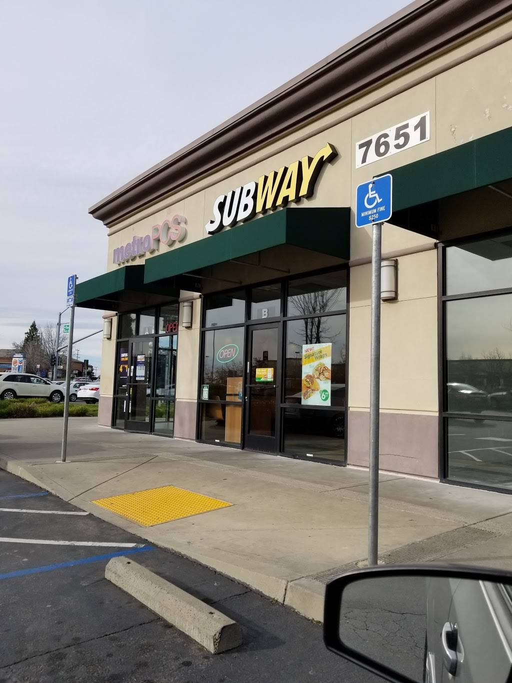 Subway | restaurant | 7651 Daly Ave b, Sacramento, CA 95842, USA | 9167299494 OR +1 916-729-9494