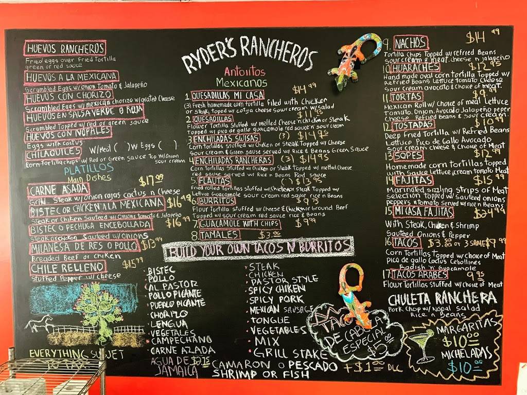 Ryders Rancheros | restaurant | 283 Springs Fireplace Rd, East Hampton, NY 11937, USA | 6313292500 OR +1 631-329-2500