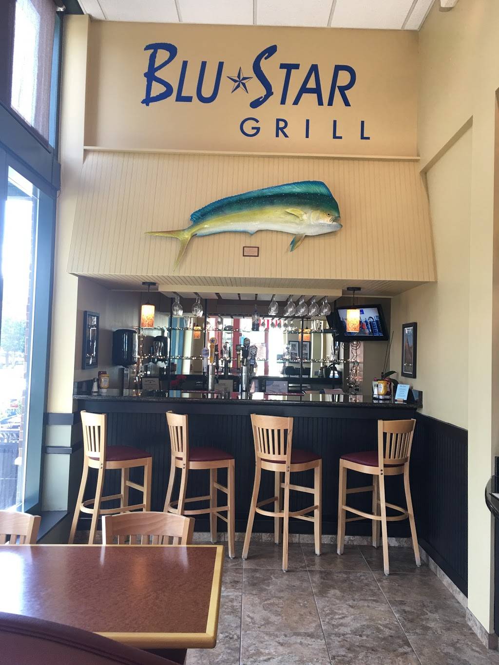 Blu Star Grill | restaurant | 120-A, Marketplace Ave, Mooresville, NC 28117, USA | 7046605577 OR +1 704-660-5577