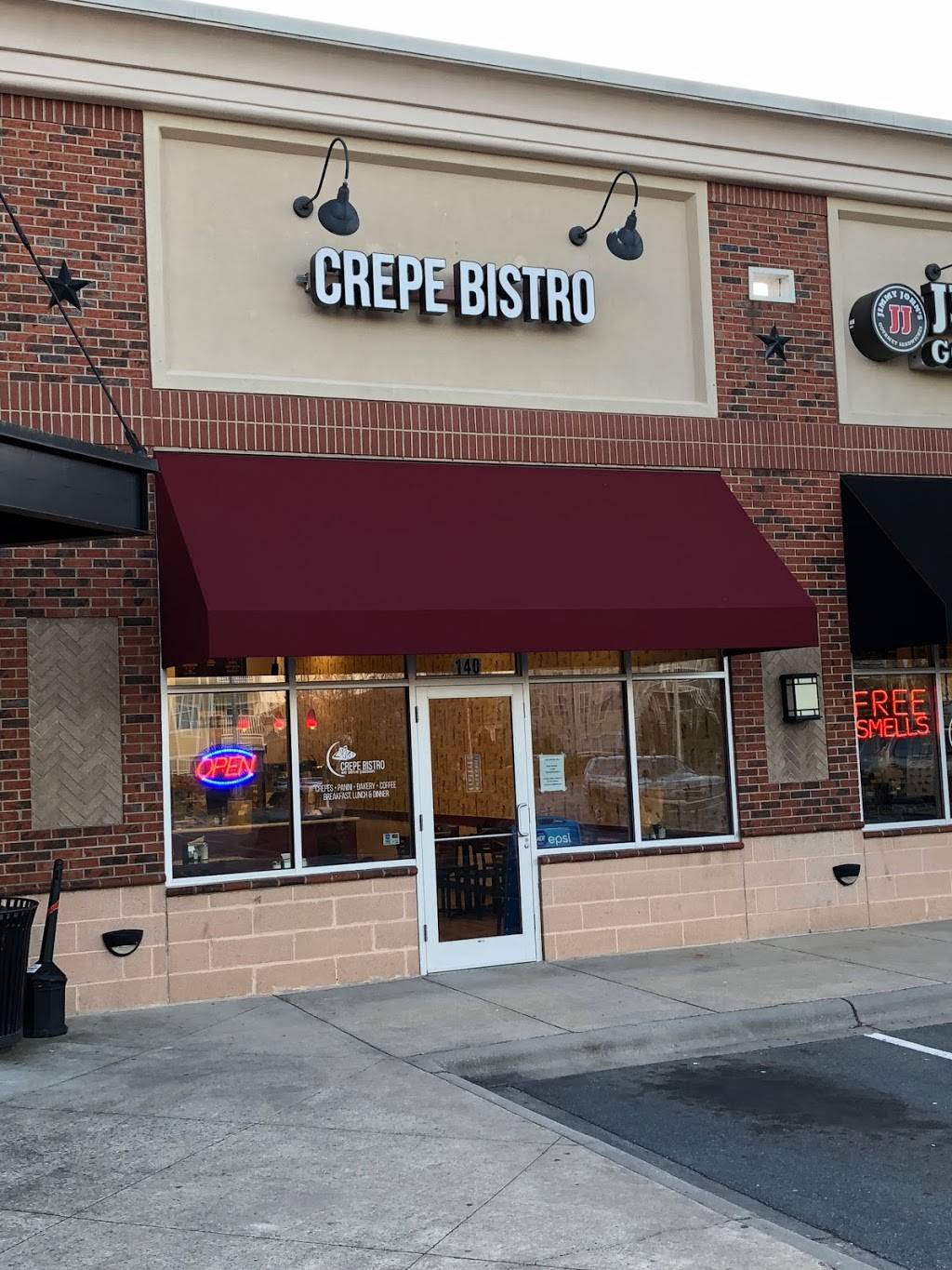 Crepe Bistro | restaurant | 1605 Galleria Blvd, Charlotte, NC 28270, USA | 9803393479 OR +1 980-339-3479