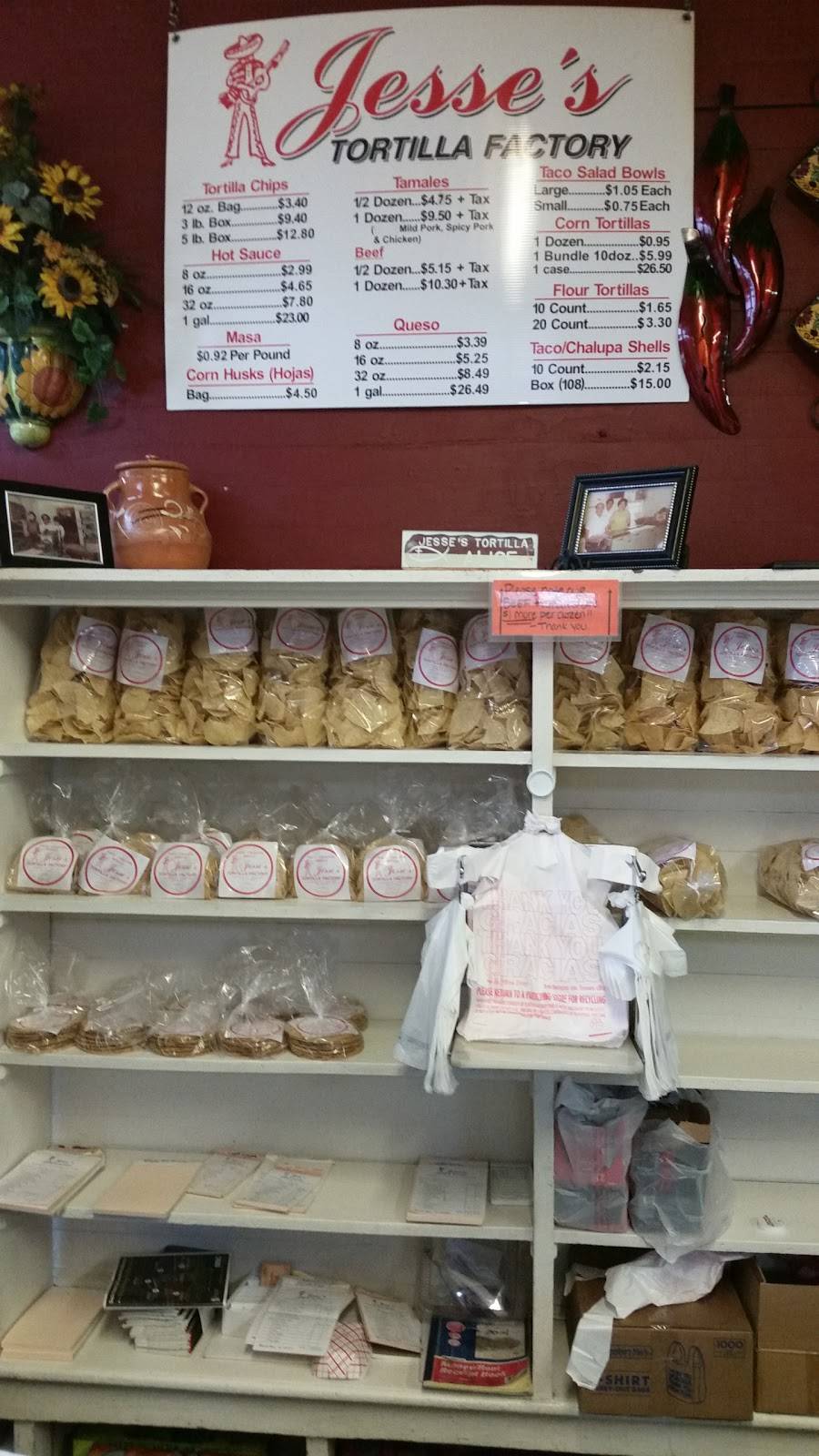 Jesses Tortilla Factory | restaurant | 1226 Webster Ave, Waco, TX 76706, USA | 2547526286 OR +1 254-752-6286