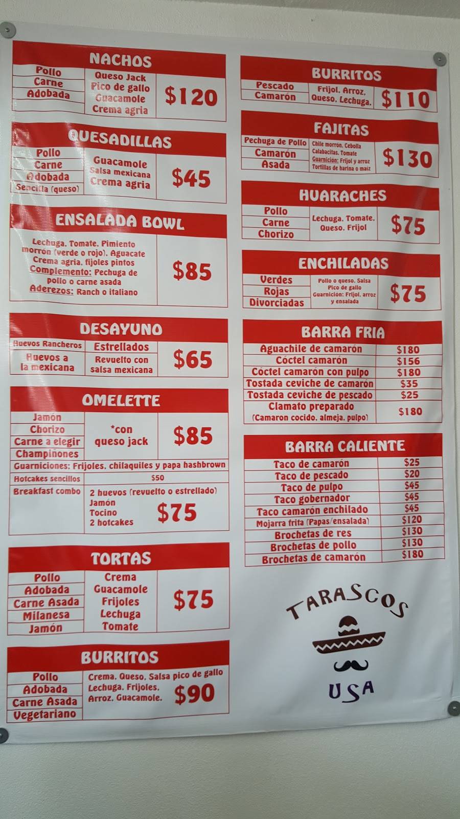 Tarascos USA | restaurant | Blvd. de las Bellas Artes 343-353, Nueva Tijuana, 22435 Tijuana, B.C., Mexico | 016647995935 OR +52 664 799 5935